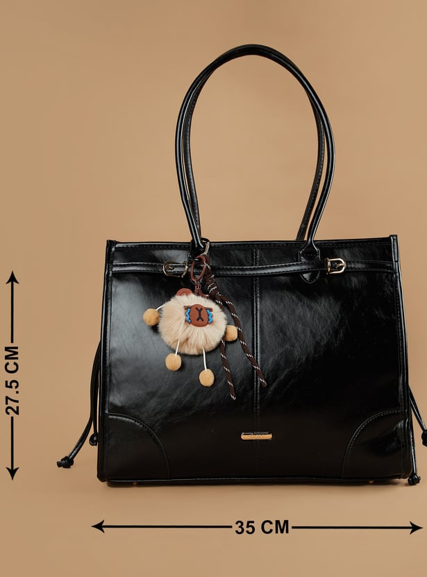GINGER Shoulder Bag with Bag Tag