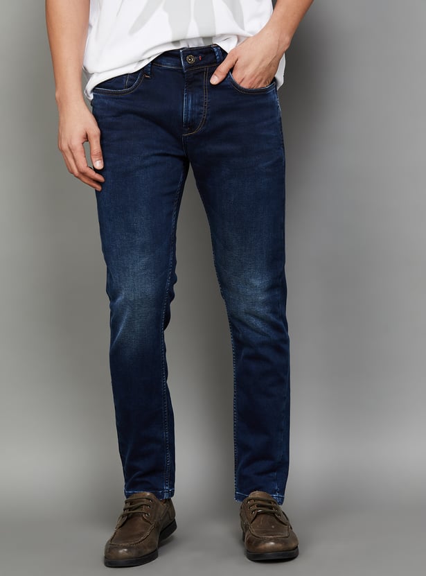 KILLER Washed Ankle Jeans