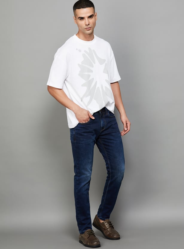 KILLER Washed Ankle Jeans