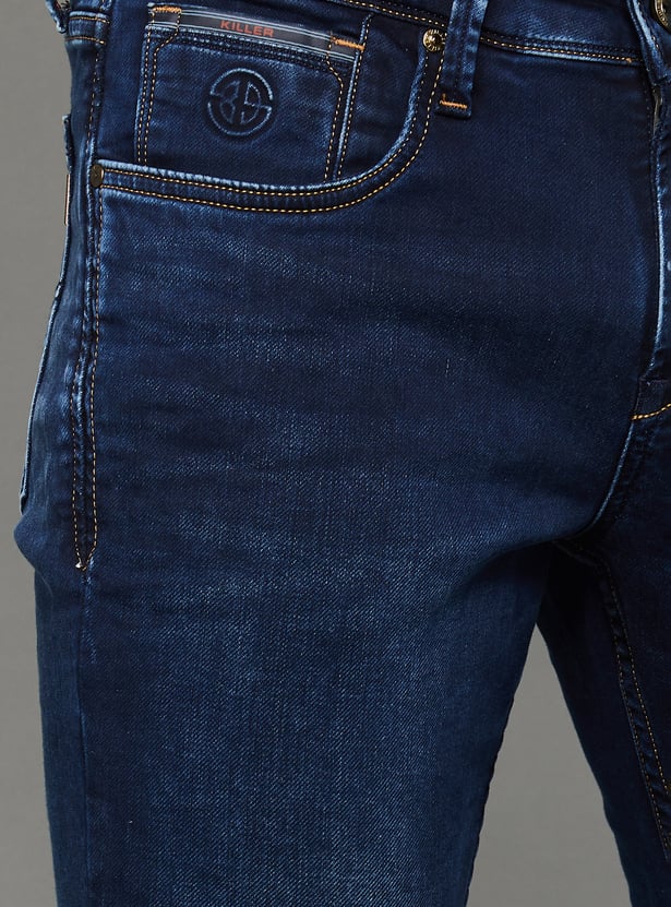 KILLER Washed Ankle Jeans