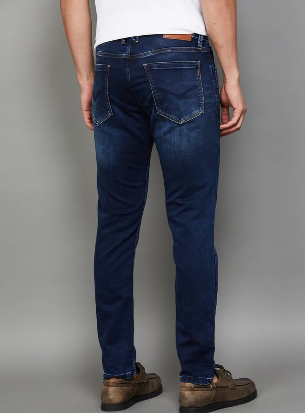 KILLER Washed Ankle Jeans