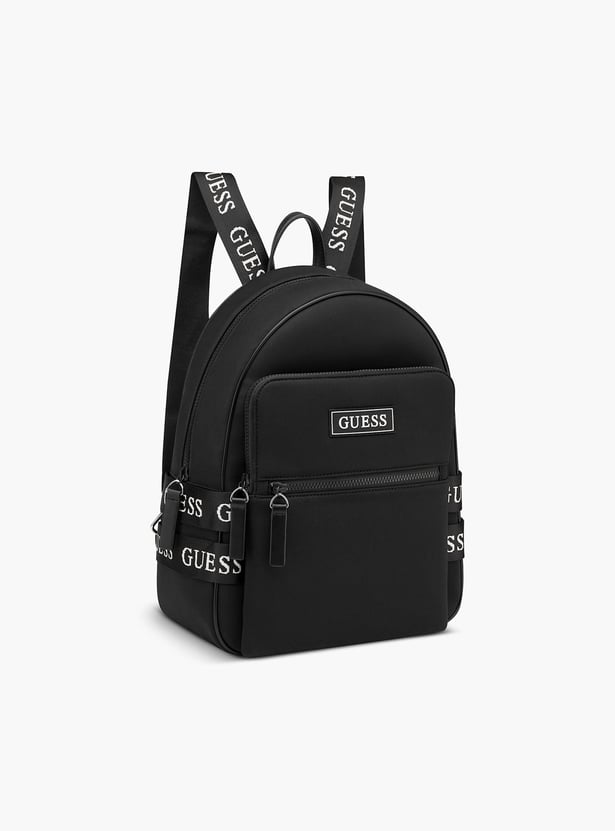 GUESS Garnon Brand Print Backpack