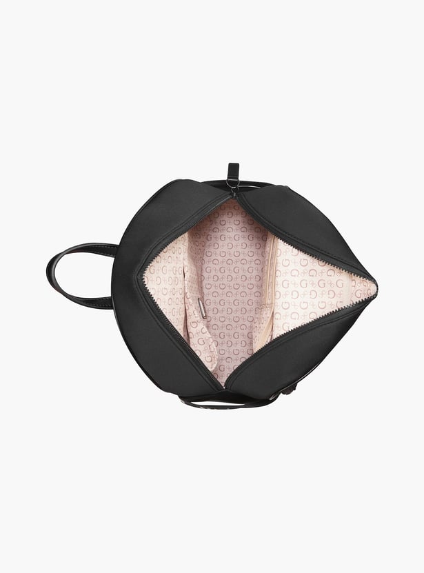GUESS Garnon Brand Print Backpack