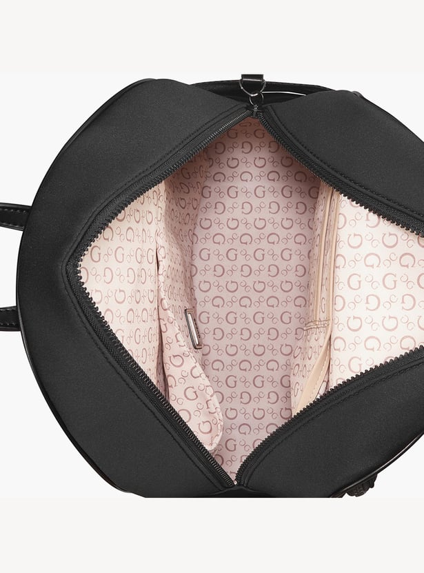 GUESS Garnon Brand Print Backpack