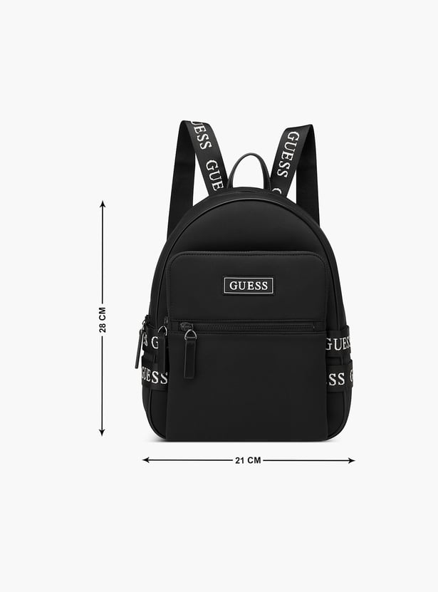 GUESS Garnon Brand Print Backpack