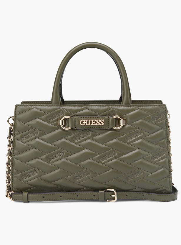 GUESS Quilted Handheld Bag