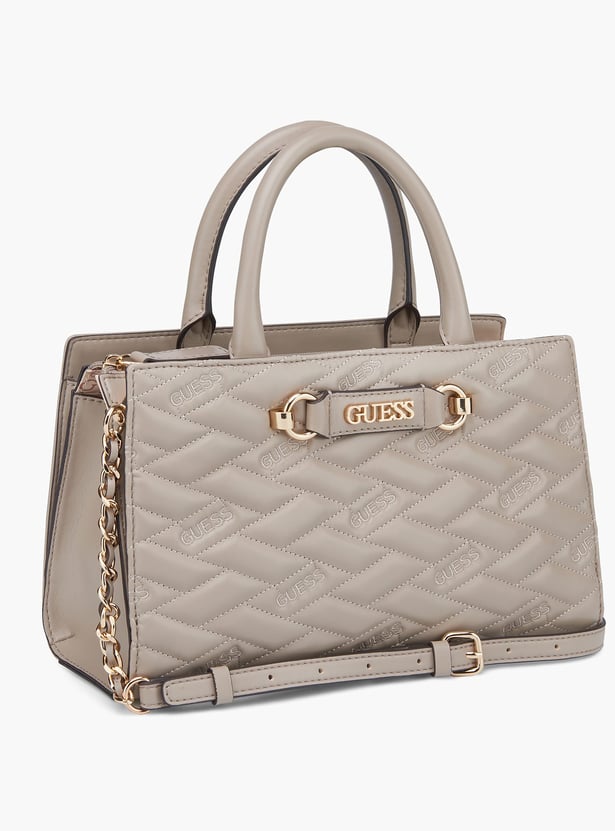 GUESS Quilted Handheld Bag