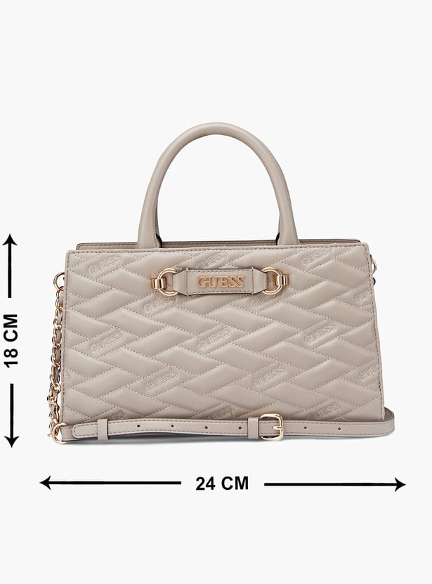 GUESS Quilted Handheld Bag