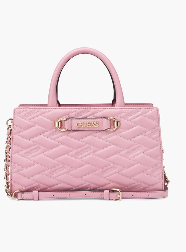 GUESS Quilted Handheld Bag