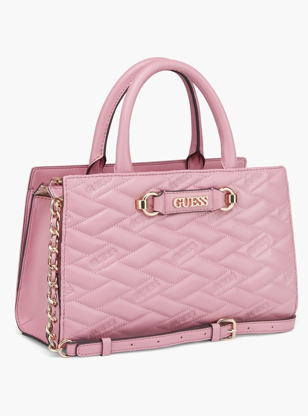 GUESS Quilted Handheld Bag
