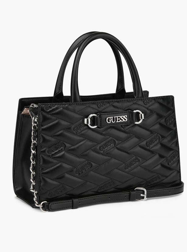 GUESS Quilted Handheld Bag