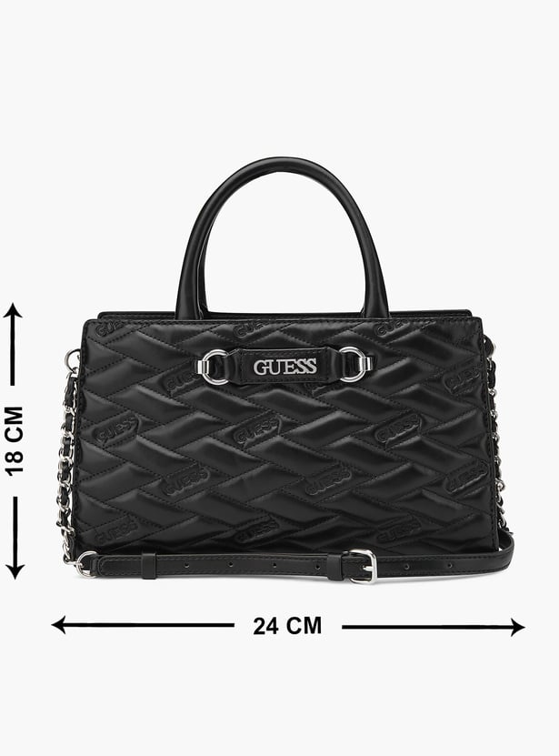 GUESS Quilted Handheld Bag