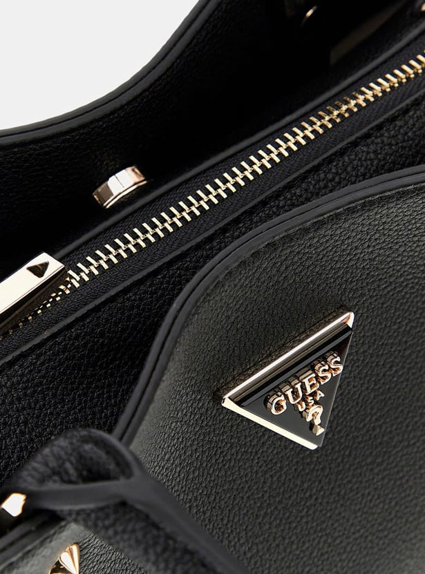 GUESS Solid Shoulder Bag