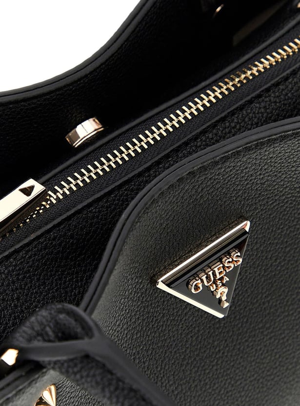 GUESS Solid Shoulder Bag