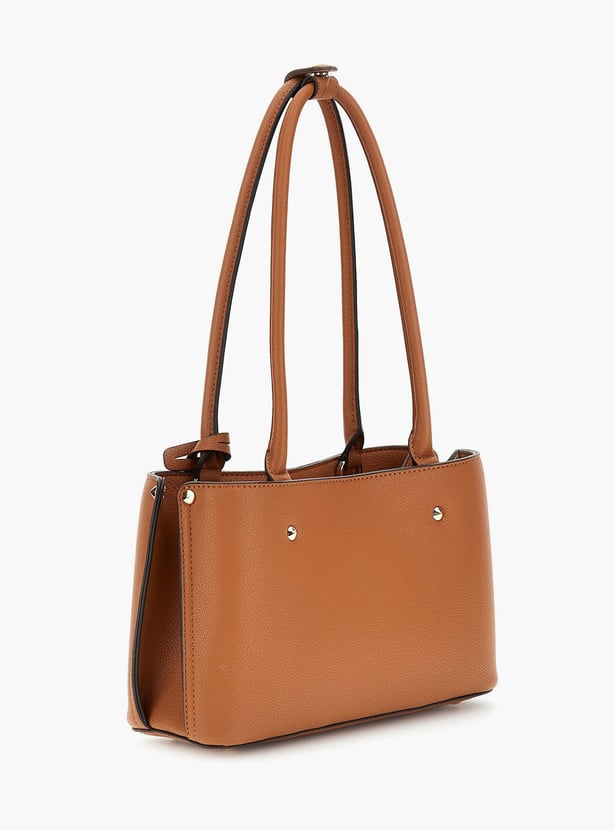 GUESS Solid Shoulder Bag