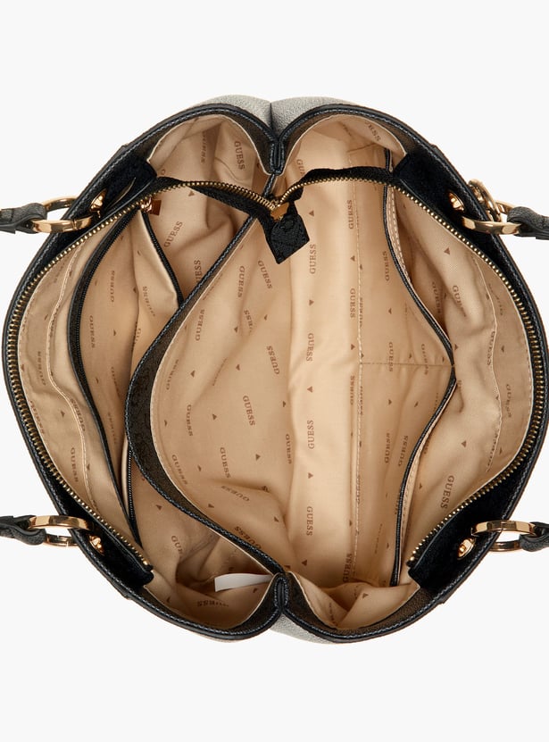 GUESS Printed Handheld Bag