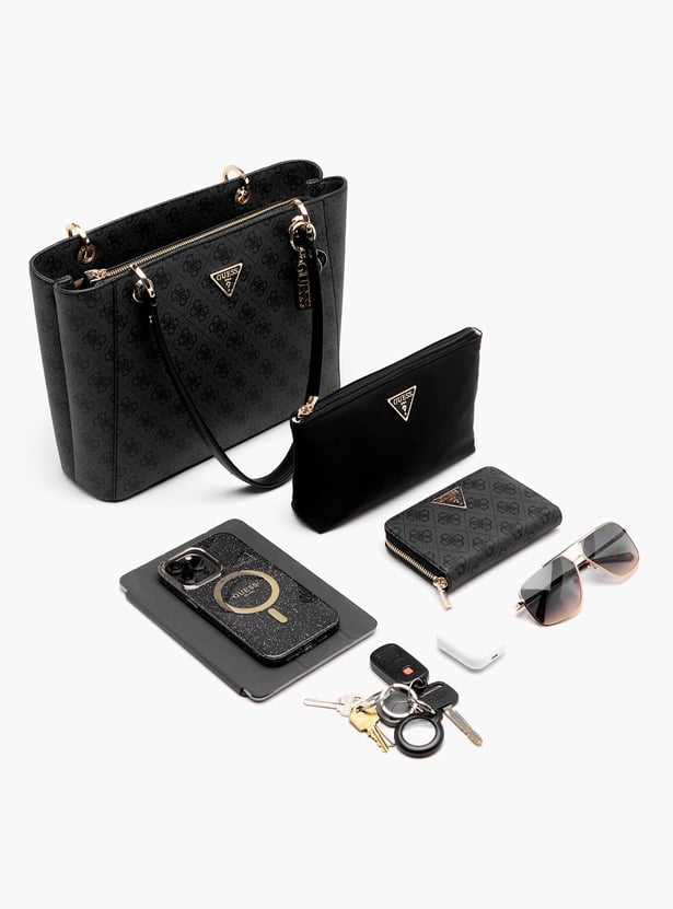 GUESS Printed Handheld Bag