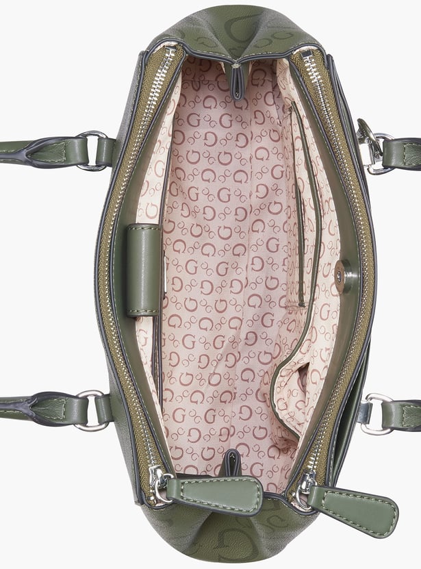 GUESS Textured Handheld Bag