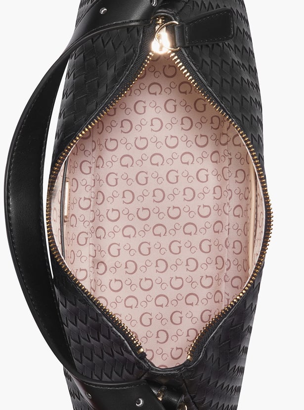 GUESS Alisha Textured Shoulder Bag