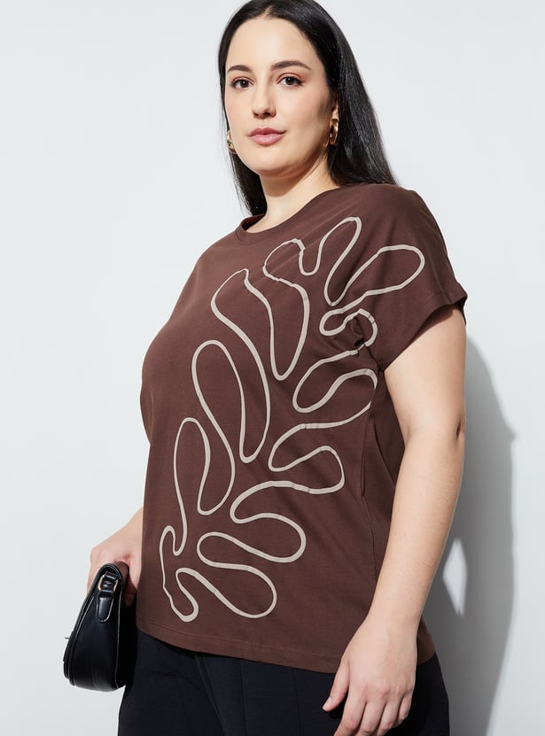 NEXUS Graphic Print Half Sleeves T-Shirt