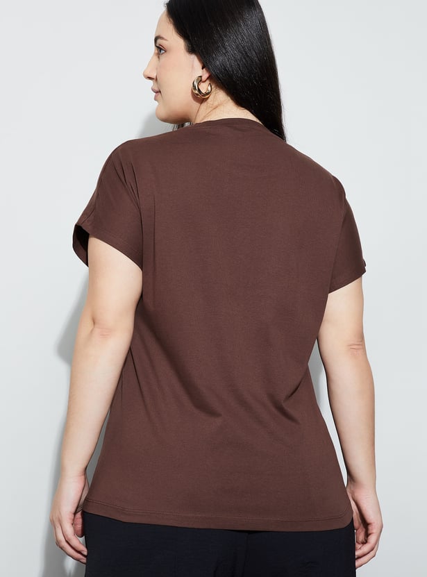 NEXUS Graphic Print Half Sleeves T-Shirt