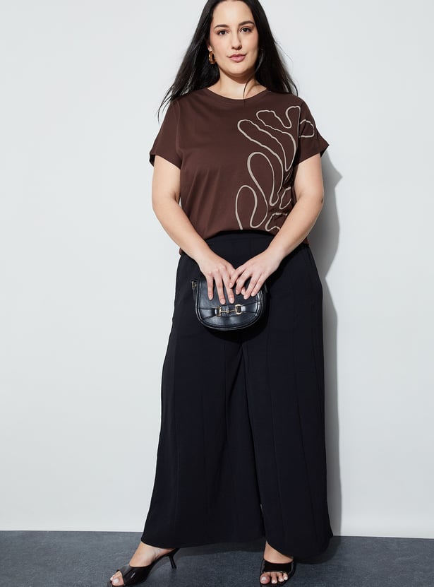 NEXUS Graphic Print Half Sleeves T-Shirt
