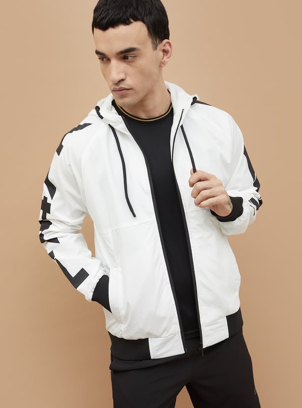 FAME FOREVER ACTIVE Printed Hooded Jacket