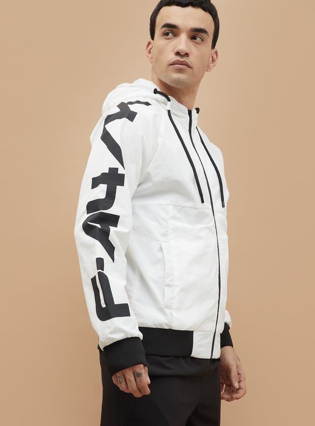 FAME FOREVER ACTIVE Printed Hooded Jacket
