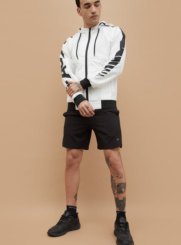 FAME FOREVER ACTIVE Printed Hooded Jacket