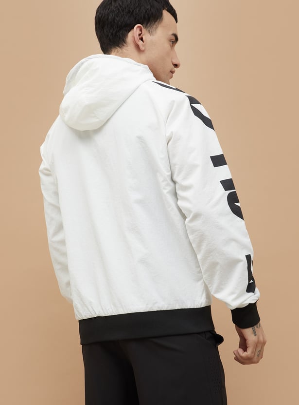 FAME FOREVER ACTIVE Printed Hooded Jacket