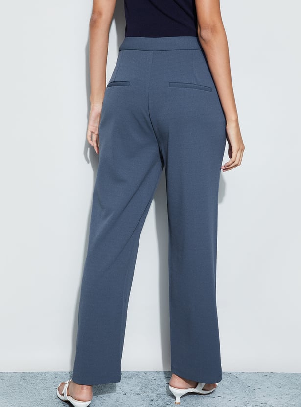 CODE CLASSIC Solid Trousers