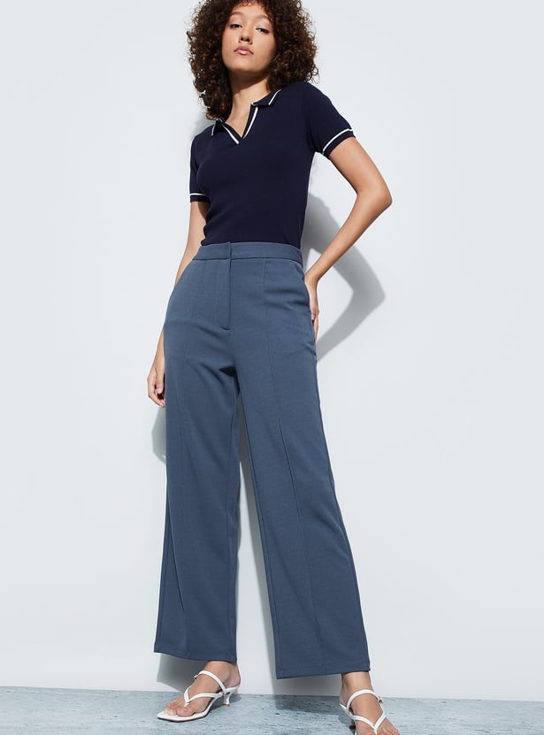 CODE CLASSIC Solid Trousers