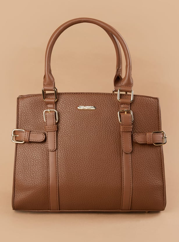 GINGER Textured Handheld Bag
