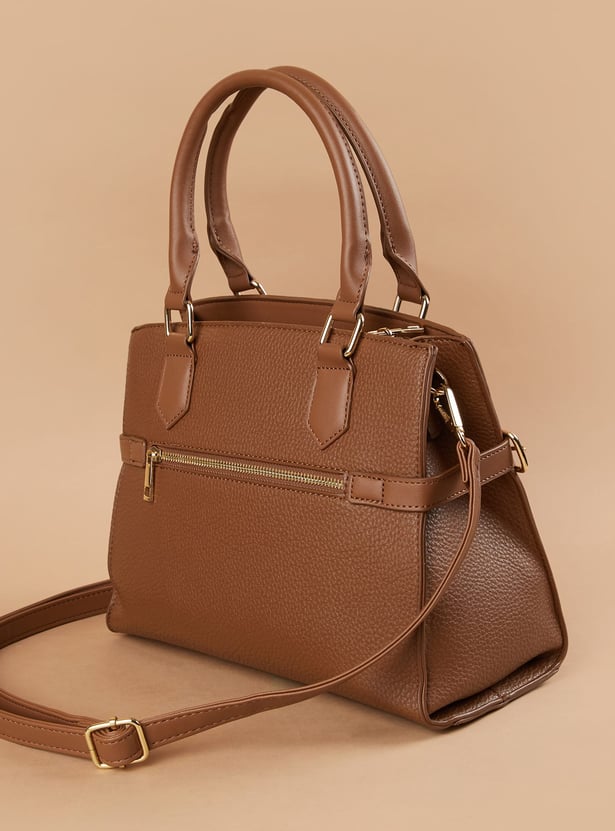 GINGER Textured Handheld Bag
