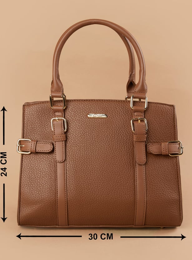GINGER Textured Handheld Bag