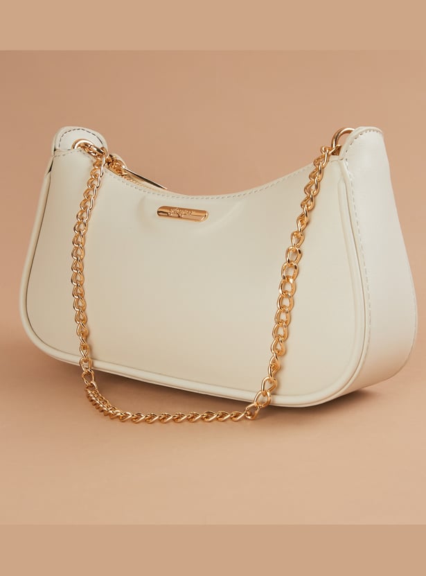 GINGER Solid Shoulder Bag