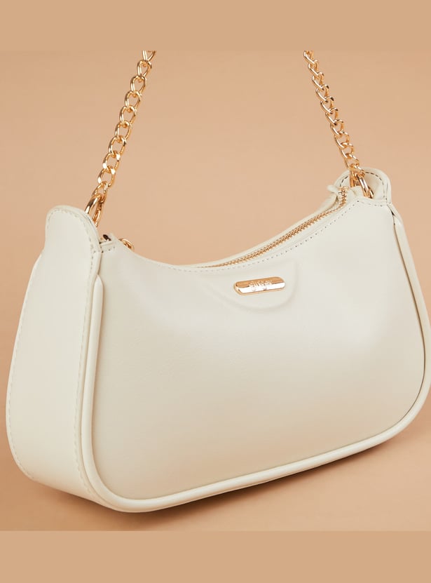 GINGER Solid Shoulder Bag