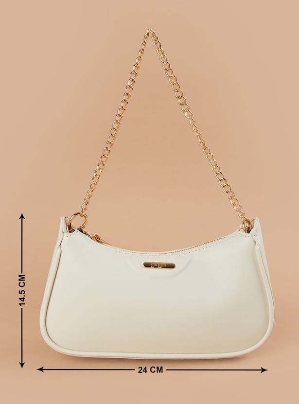 GINGER Solid Shoulder Bag