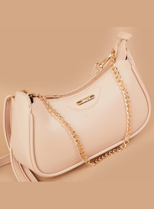 GINGER Solid Shoulder Bag