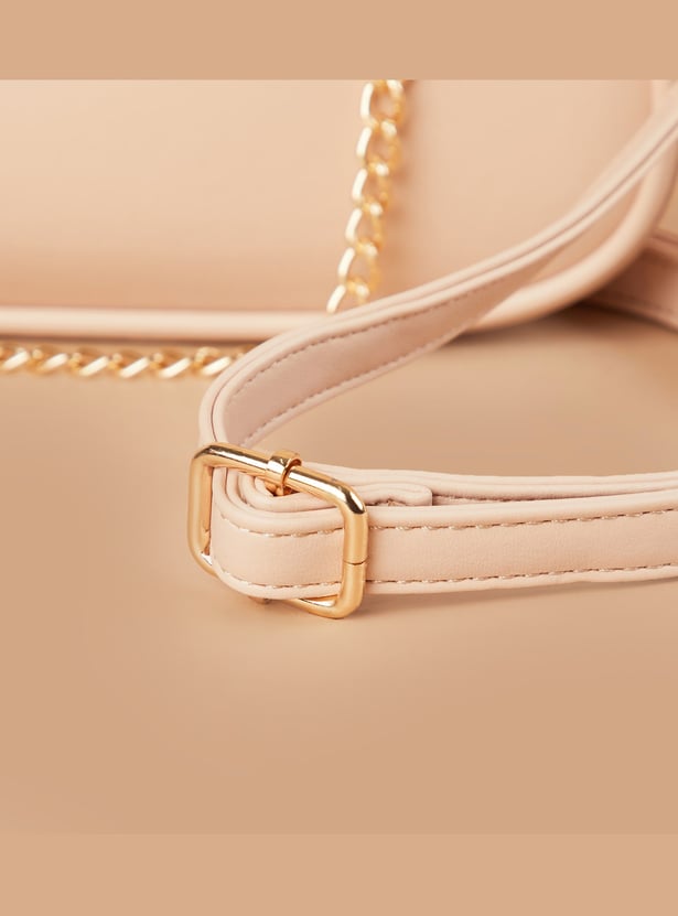 GINGER Solid Shoulder Bag