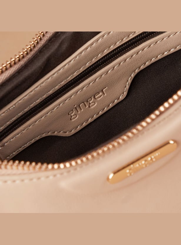 GINGER Solid Shoulder Bag
