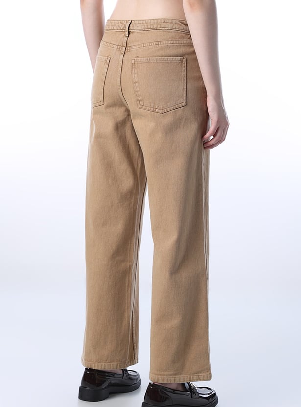 ONLY Washed Wide Leg Jeans