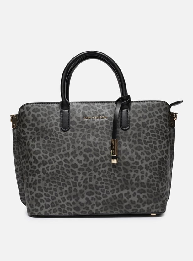 VAN HEUSEN Leopard Print Handheld Bag
