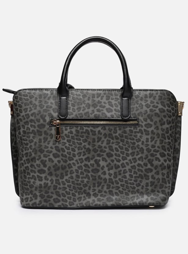 VAN HEUSEN Leopard Print Handheld Bag
