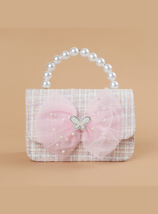 FAME FOREVER Embellished Sling Bag