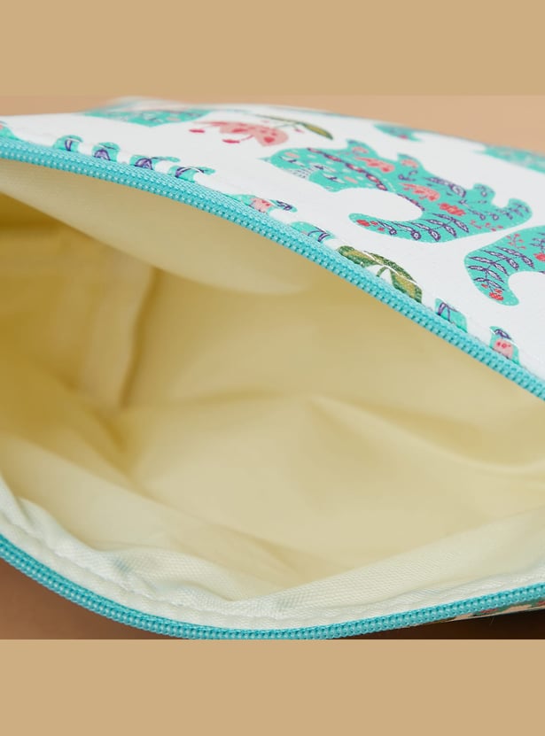 FAME FOREVER Printed Vanity Pouch
