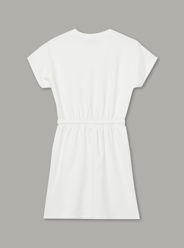 FAME FOREVER Girls Sequined A-Line Dress