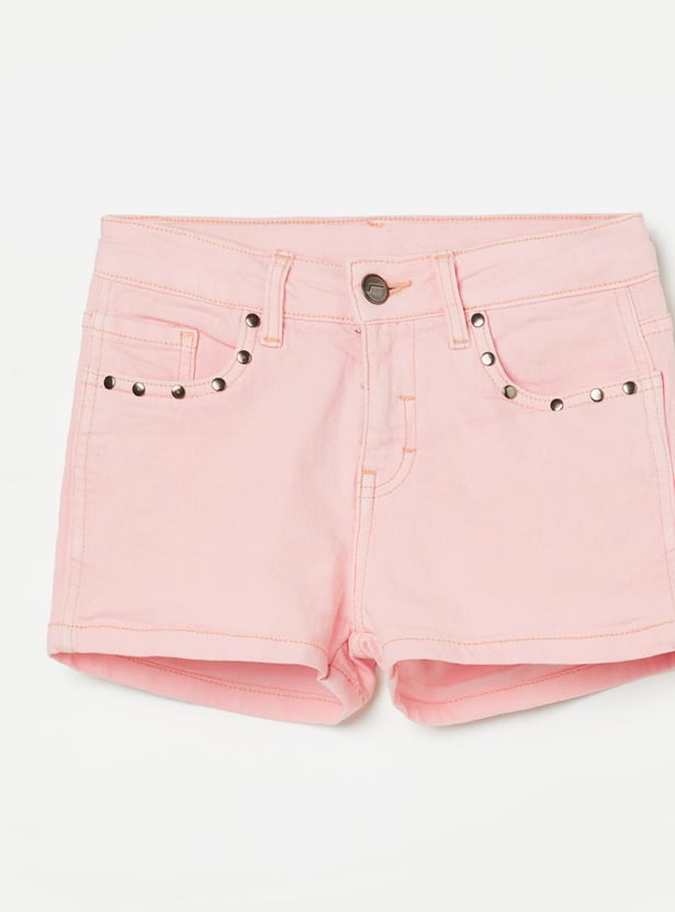 FAME FOREVER Girls Solid Shorts