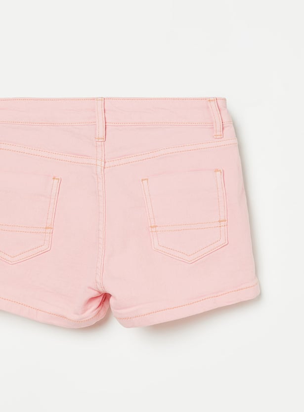 FAME FOREVER Girls Solid Shorts