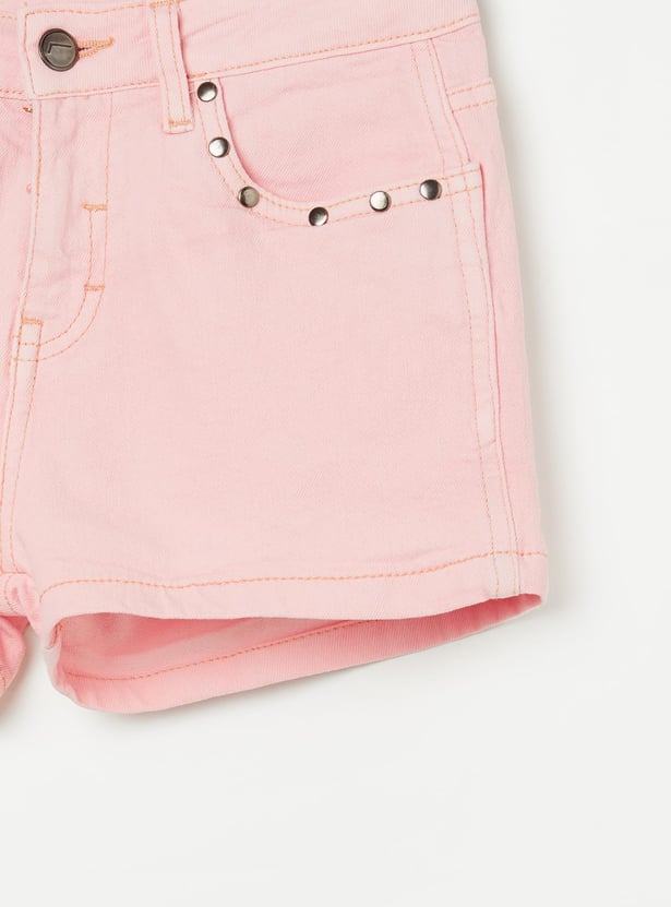 FAME FOREVER Girls Solid Shorts